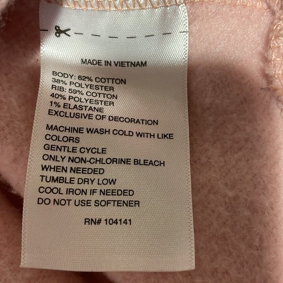 DSG 1/2 Zip Women’s Sweter Size M Color Pink - Picture 10 of 13